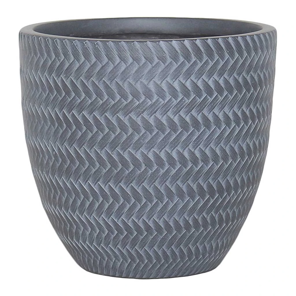 Angle Couple Plant Pot - Grey